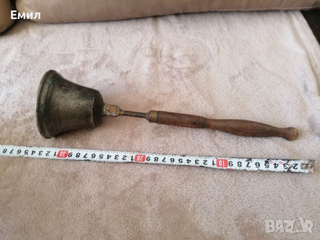 Антикварен звънец камбана, снимка 5 - Колекции - 36763158