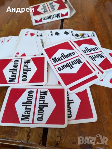 Стари карти за игра Marlboro, снимка 3 - Други ценни предмети - 37310022