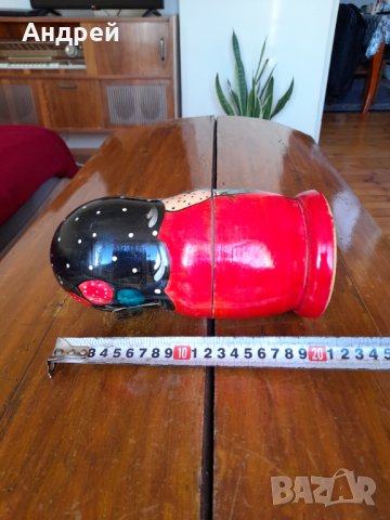 Стара Матрьошка #9, снимка 6 - Антикварни и старинни предмети - 34697414