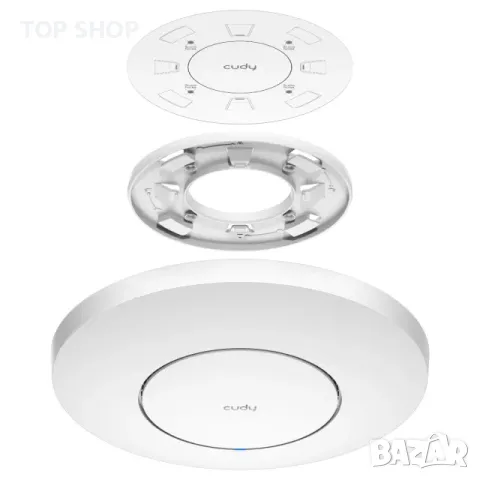 Безжичен Access Point Cudy AP1300, AC1200, 2.4/5 GHz, 300 - 867 Mbps, 1× Gigabit Ethernet PoE, снимка 2 - Друга електроника - 48732263