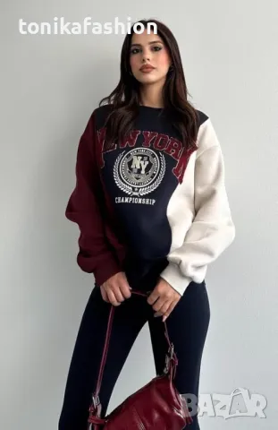 Овърсайз суитшърт , снимка 2 - Суичъри - 49077593