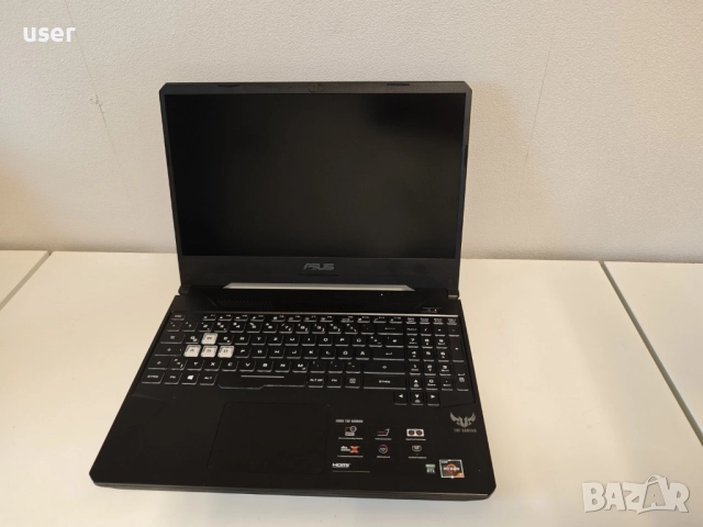 Геймърски лаптоп Asus TUF Gaming FX505DV 16GB RAM DDR4 Nvidia RTX 2060 6GB 512GB SSD Ryzen 7 3750H