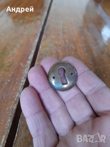 Стар обков за ключалка,брава #7, снимка 3 - Антикварни и старинни предмети - 44103754