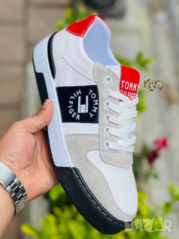 мъжки маратонки tommy hilfiger , снимка 4 - Маратонки - 51459414