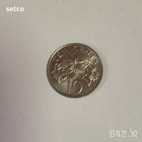 Сингапур 10 цента 1986 година ж63
