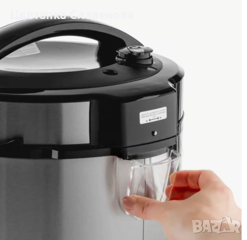 МУЛТИКУКЪР под НАЛЯГАНЕ MUHLER MLC-6050P общ обем 6 L, обем на купата 5 L, снимка 7 - Мултикукъри - 51846670