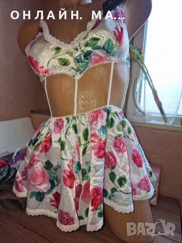 Гащеризон  сатен/42-Л, снимка 2 - Корсети, бюстиета, топове - 40811539