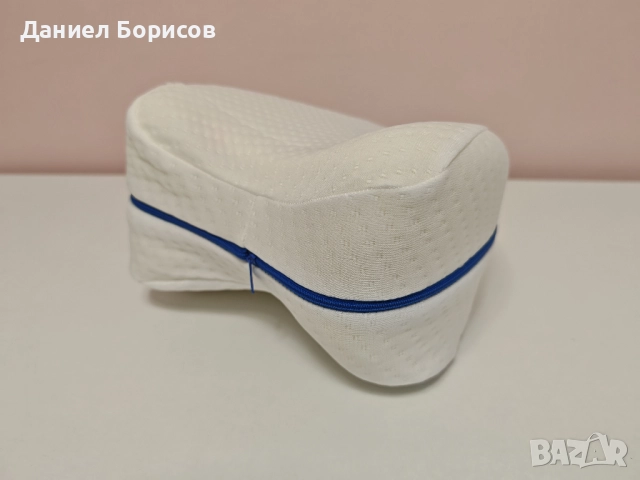Ортопедична сърцевидна възглавница за бременни (Memory Foam), снимка 2 - Възглавници - 52584850