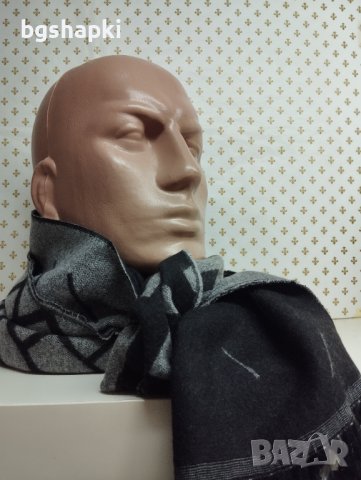 12 - Мъжки шал кашмир , снимка 3 - Шалове - 43328146