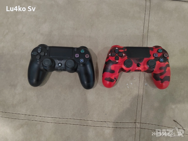 PlayStation 4 Slim 500GB + 2 джойстика + 3 игри, снимка 3 - PlayStation конзоли - 52954221