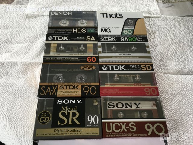 TDK/SONY/ THAT S-аудио касети