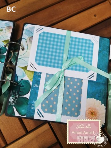 Ръчно изработени албуми 21х21 см. Само по поръчка, персонално надписани и декорирани. , снимка 5 - Сватбени аксесоари - 32905586