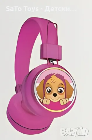 Детски супер удобни безжични слушалки Пес Патрул, снимка 9 - Bluetooth слушалки - 49991368