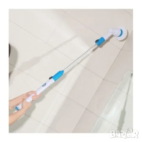 Електрическа четка за почистване на баня Spin scrubber, снимка 13 - Други - 50380978