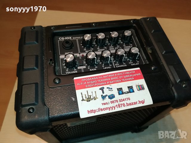 ПОРЪЧАНО-harley benton cg10x guitar amplifier-внос france 0805212100, снимка 13 - Ресийвъри, усилватели, смесителни пултове - 32805513