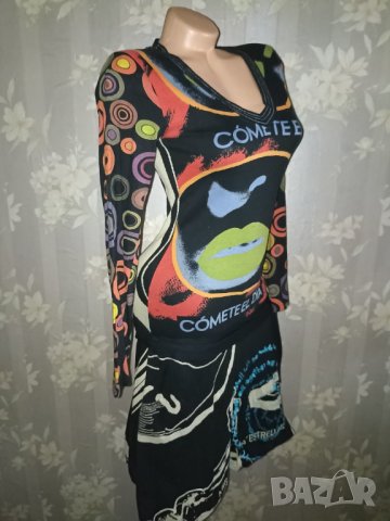 Desigual S-Ефектна рокля, снимка 10 - Рокли - 43241546