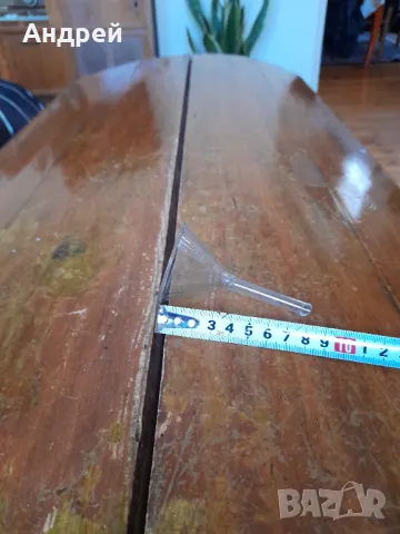 Стара стъклена фуния #2, снимка 2 - Други ценни предмети - 48457621