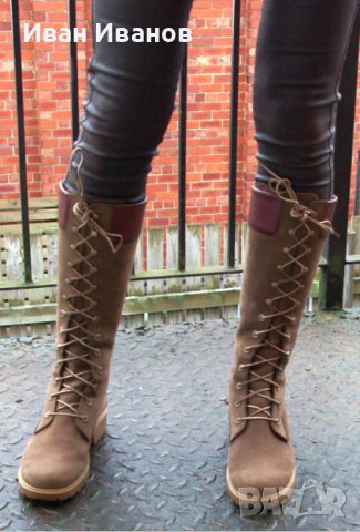 Timberland Premium  14-инчови ботуши до под коляното номер 39, снимка 2 - Дамски ботуши - 43687798