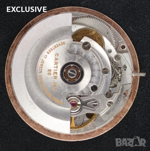 Механика Cartier Pasha 17 Jewels Automatic Dial Movement Calibre 20, снимка 2 - Мъжки - 53528477