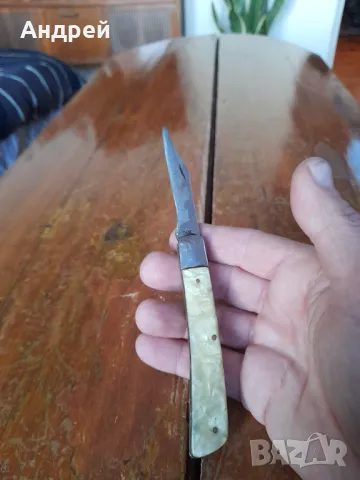 Стар джобен нож,ножче,ножка #91, снимка 5 - Други ценни предмети - 48590645