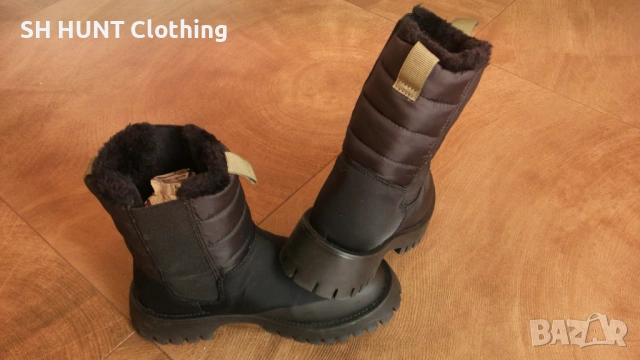 SWIMS Olivia Fur Puffer 21364-001 размер EUR 36 / UK 3 зимни дамски 53-13-S, снимка 8 - Дамски боти - 53115324