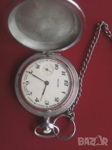 Продавам джобен часовник MOLNIJA USSR, снимка 5 - Джобни - 28920447