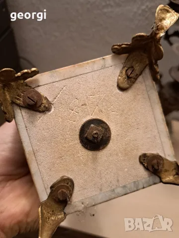 ретро френски свещници петица 19 век, снимка 9 - Декорация за дома - 49511653