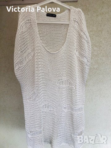 Уникална дизайнерска блуза, снимка 2 - Рокли - 27116016