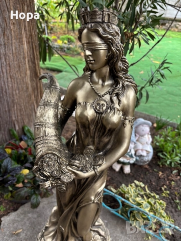 Статуетка Фортуна - Богинята на изобилието 72см. , снимка 5 - Статуетки - 52349424