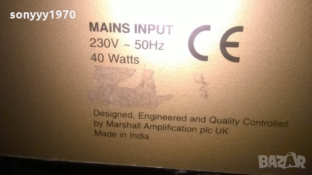 marshall-кубе китарен усилвател-внос англия, снимка 12 - Ресийвъри, усилватели, смесителни пултове - 28147029