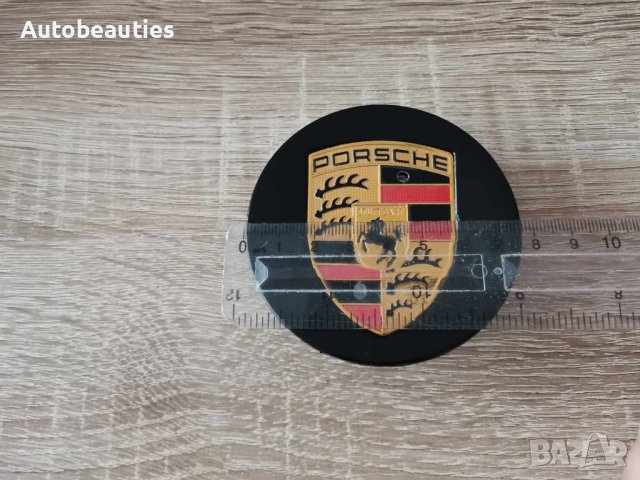 черни капачки за джанти за Порше Porsche, снимка 2 - Аксесоари и консумативи - 43868088