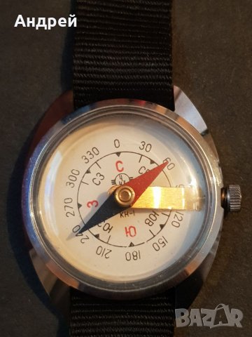 Рядък Руски Ръчен Компас , снимка 2 - Мъжки - 34902127