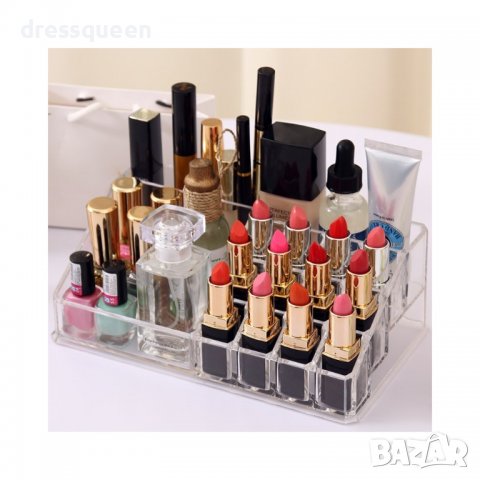 1758 Настолен органайзер за червила и лакове с 16 отделения, снимка 3 - Други - 37470537