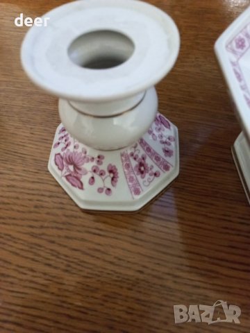 Сгобяема порцеланова  бонбониера ГДР, снимка 5 - Чинии - 43230452