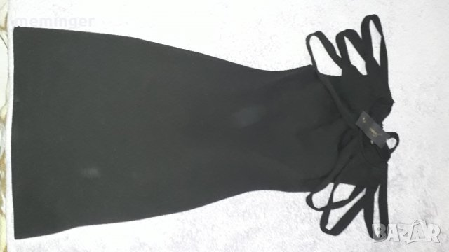 Черна рокля, снимка 3 - Рокли - 27971839