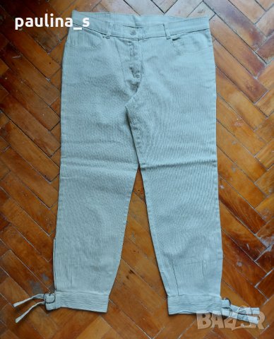 Еластични дънкови шалвари цвят Горчица, снимка 1 - Къси панталони и бермуди - 32756150