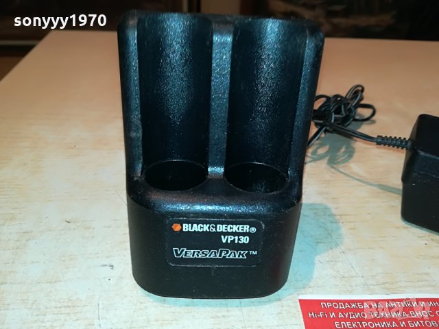 black & decker versaPak charger-внос швеицария 0106211451, снимка 3 - Винтоверти - 33068910
