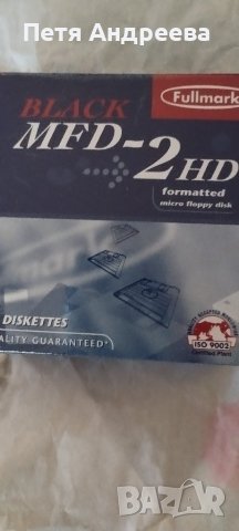 Кутия с 10 броя флопи дискети MFD - 2HD , снимка 4 - Други - 43940022