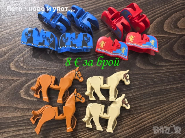 НОВИ LEGO минифигурки рицар пират сокол вълк форестмен /17 юли 2025/, снимка 18 - Колекции - 49567716