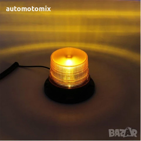 СИГНАЛНА ЛАМПА,ЖЪЛТА,ДИОДНА 12V/24V-2476, снимка 4 - Аксесоари и консумативи - 50935641