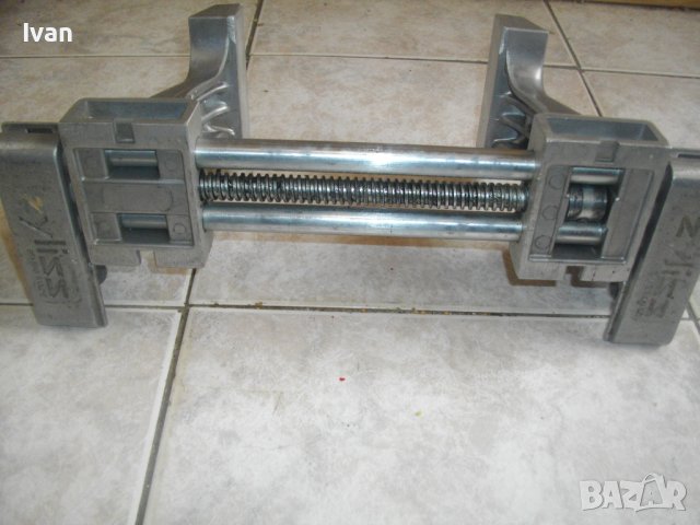 Ново Швейцарско Алуминиево Менгеме-Бърз Бутон-Захват 21,5см-SWISS MADE/Почти Ново С Щипки Швейцарско, снимка 15 - Менгемета - 40295096