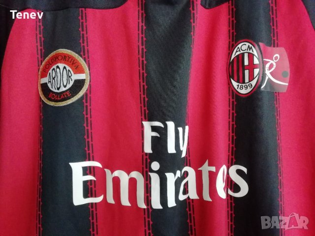 AC Milan Adidas оригинална фланелка тениска Милан , снимка 9 - Тениски - 38033518