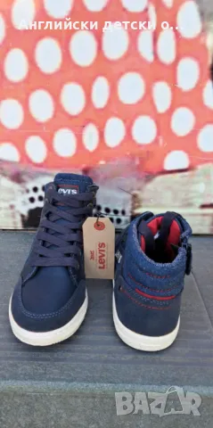 Английски детски кецове-LEVI'S, снимка 6 - Детски маратонки - 49926796