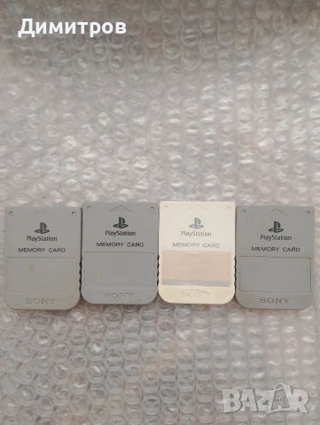 Оригинални мемори карти за Playstation 1/Playstation 2 , снимка 2 - Игри за PlayStation - 49518231