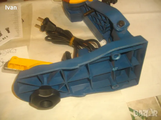 85W Ф108мм НОВА ОРИГИНАЛНА НЕМСКА ЕЛЕКТРИЧЕСКА МАШИНА 2007г. ЗАТОЧВАНЕ ВЕРИГИ ВЕРИЖНИ ТРИОНИ EINHELL, снимка 6 - Други инструменти - 47967265