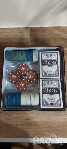 ВНОС от UK Покер сет 100 чипа в желязна кутия , professional Fine Gift, снимка 2 - Рулетки - 39328020