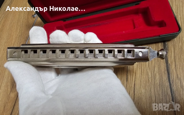 Винтидж хармоника Hohner , снимка 4 - Духови инструменти - 52036895