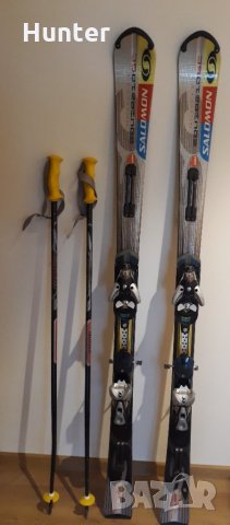 Salomon Equipe 10SC+Salomon S912 Ски с автомати, Обувки Salomon Idol7, снимка 1
