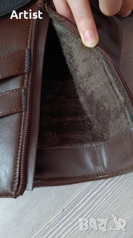 Нови удобни боти в кафяво, снимка 5 - Дамски боти - 52956208