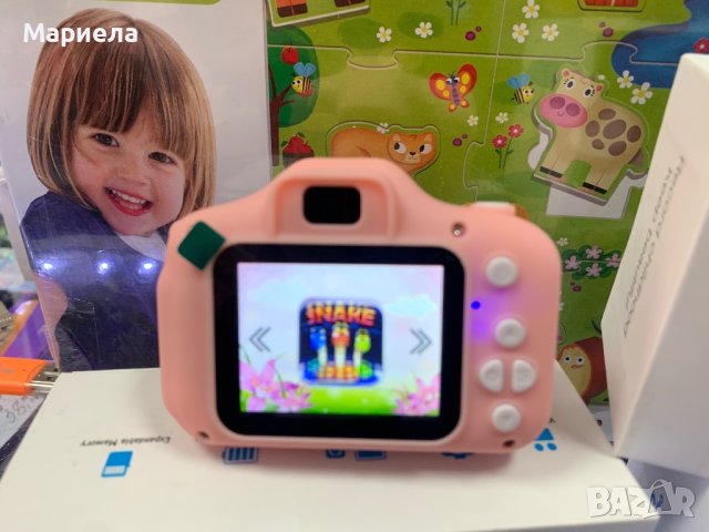 Детски Дигитален Фотоапарат / Фотоапарат с Игри / Детски Фотоапарат За Снимки и Видео, снимка 7 - Други - 43393644